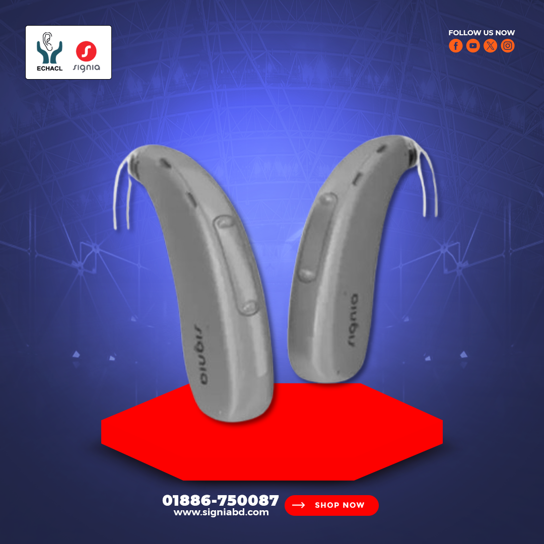 Signia Motion Charge &Go 3X BTE hearing aid Price in Bangladesh